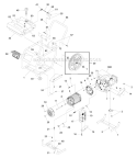 Part Location Diagram of J197129GS Briggs and Stratton Frame